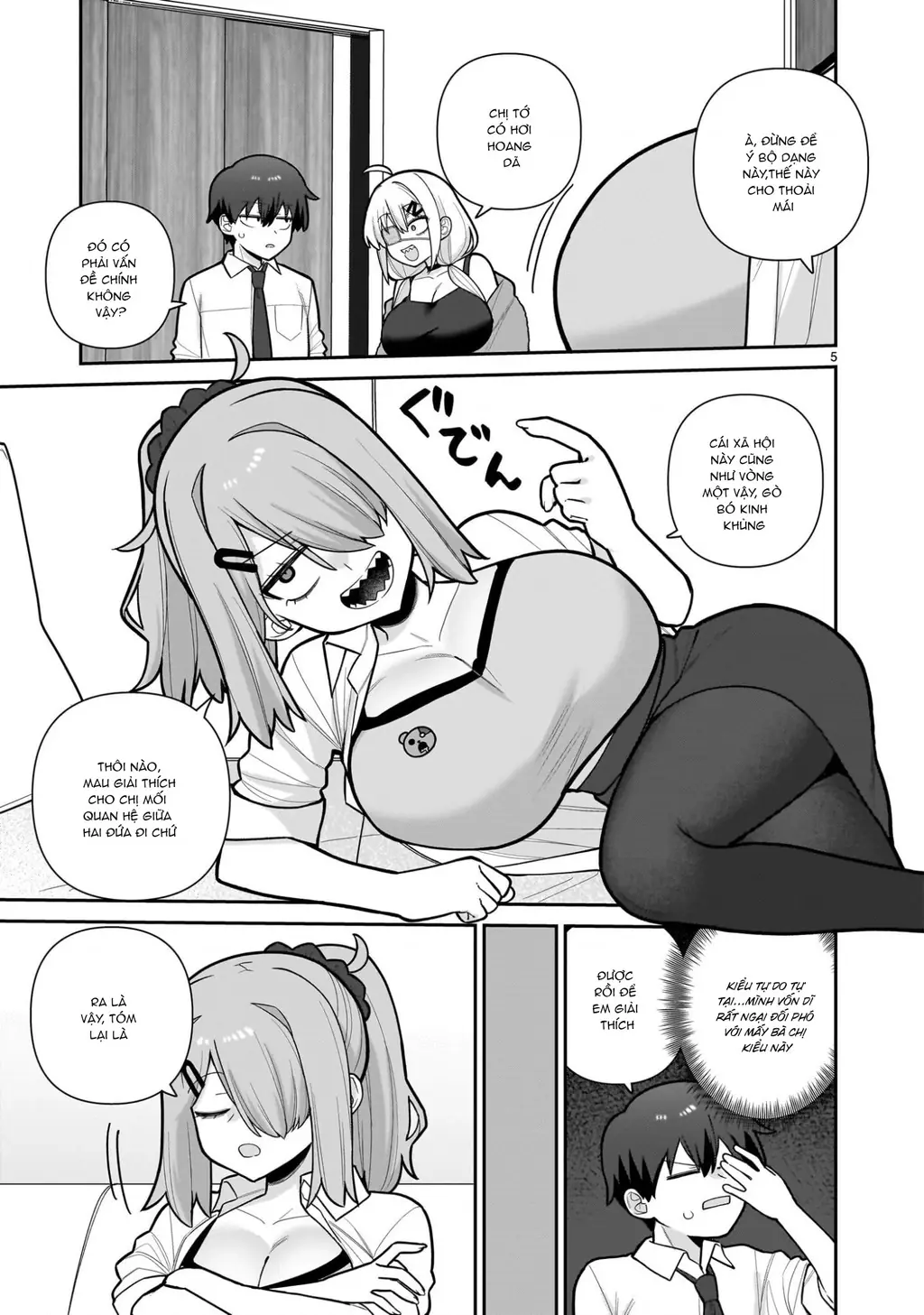 Hakanagi Kasumi, cô nàng sẽ lập tức XX nếu không có tôi ở bên Chapter 8 - Trang 6