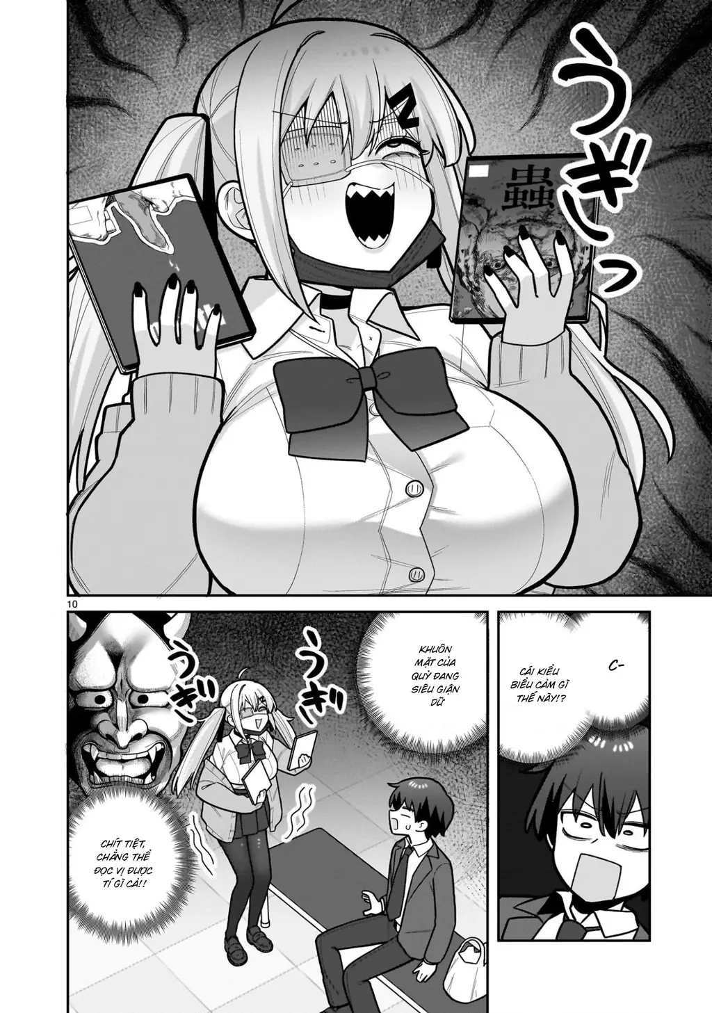 Hakanagi Kasumi, cô nàng sẽ lập tức XX nếu không có tôi ở bên Chapter 9 - Trang 11
