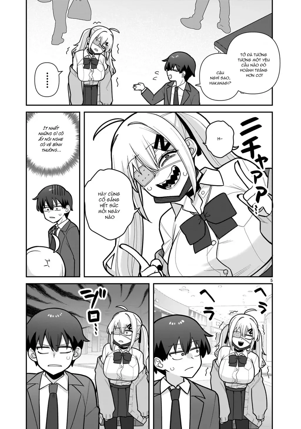 Hakanagi Kasumi, cô nàng sẽ lập tức XX nếu không có tôi ở bên Chapter 9 - Trang 6