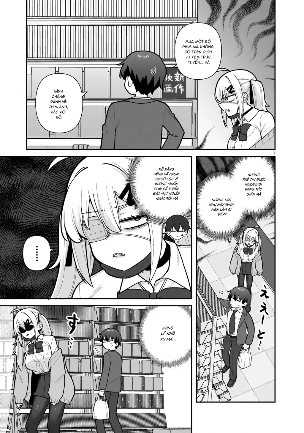 Hakanagi Kasumi, cô nàng sẽ lập tức XX nếu không có tôi ở bên Chapter 9 - Trang 8