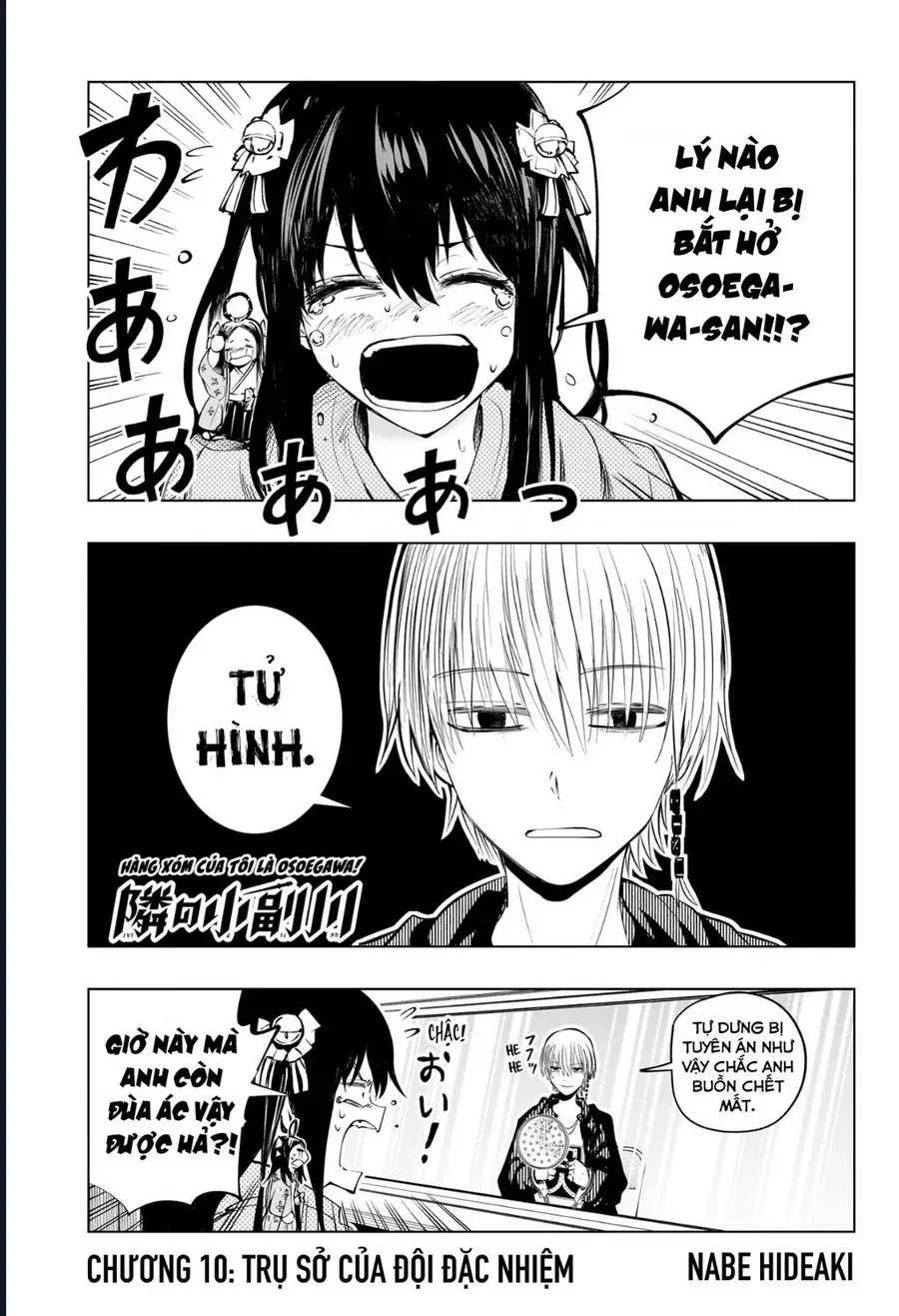 Hàng Xóm Của Tôi Là Osoegawa! Chapter 10 - Trang 3