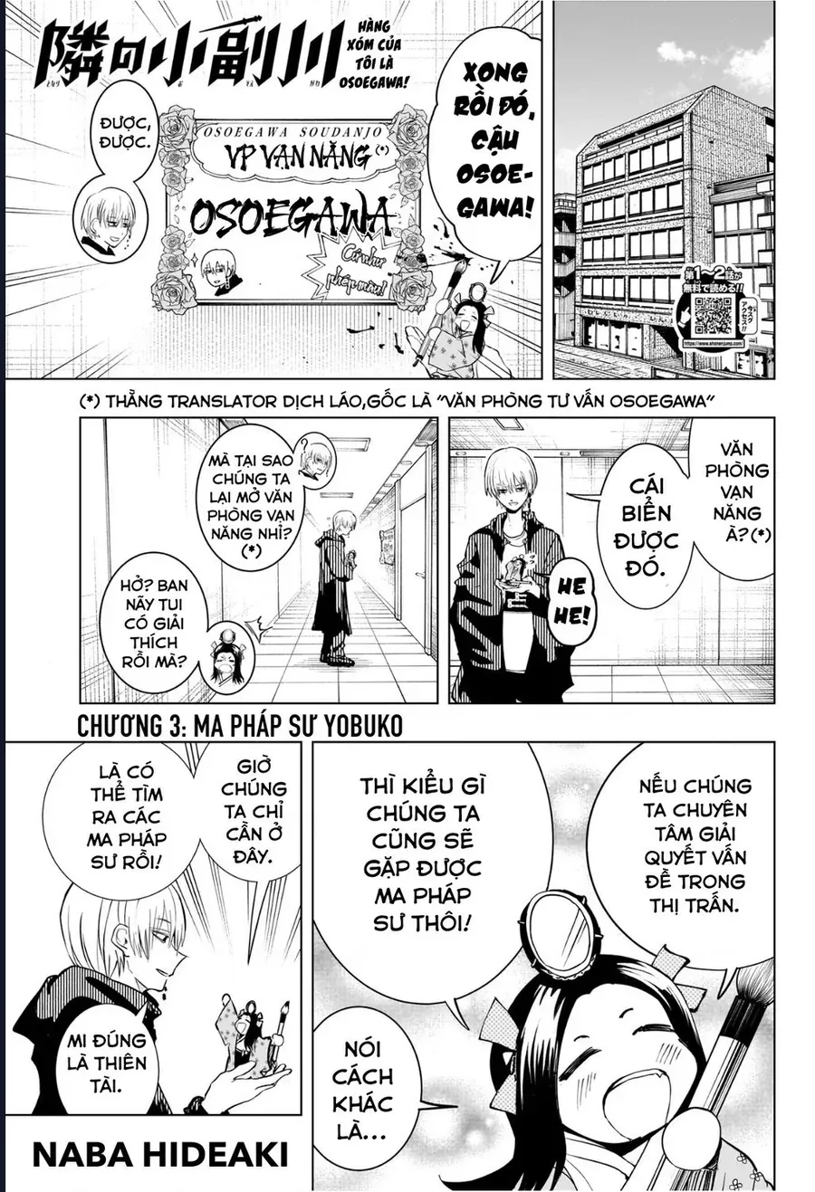 Hàng Xóm Của Tôi Là Osoegawa! Chapter 3 - Trang 3