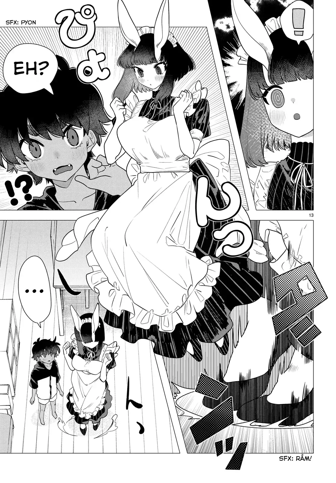 Hare-Kun Và Chị Hầu Gái Thỏ Chapter 1 - Trang 19