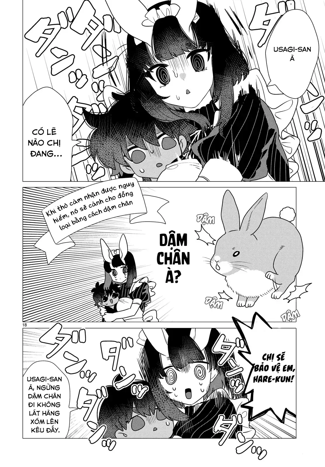 Hare-Kun Và Chị Hầu Gái Thỏ Chapter 1 - Trang 24