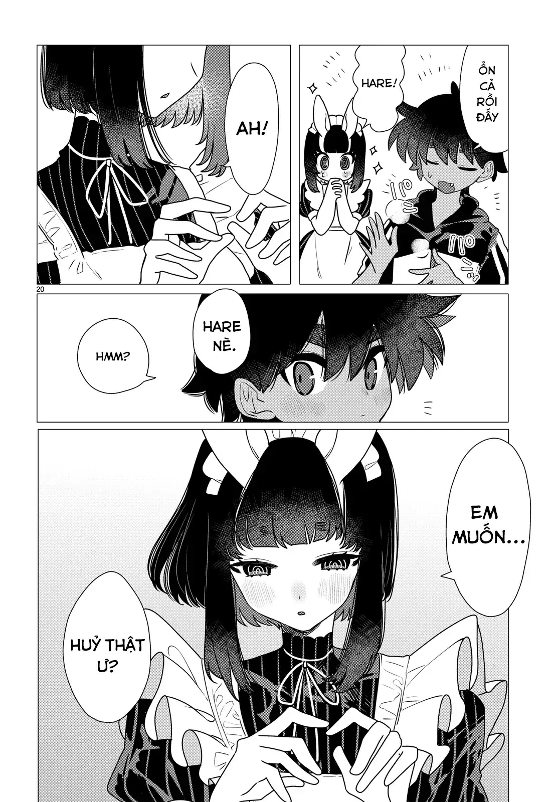 Hare-Kun Và Chị Hầu Gái Thỏ Chapter 1 - Trang 26