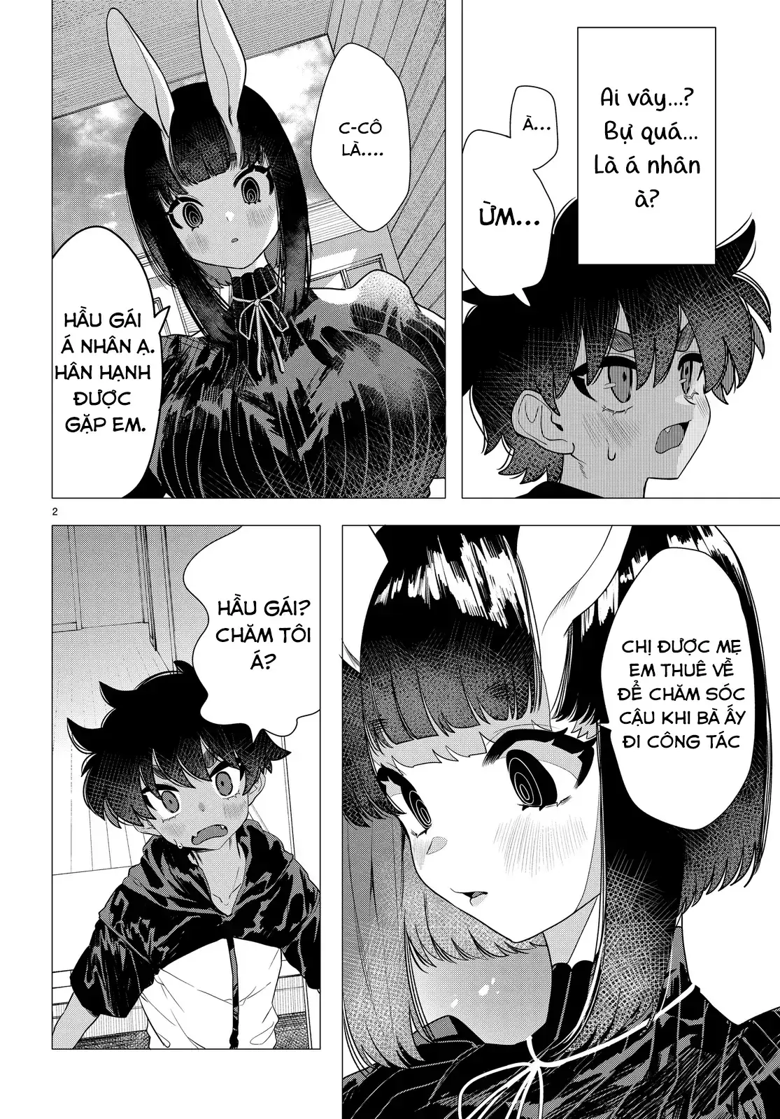 Hare-Kun Và Chị Hầu Gái Thỏ Chapter 1 - Trang 8