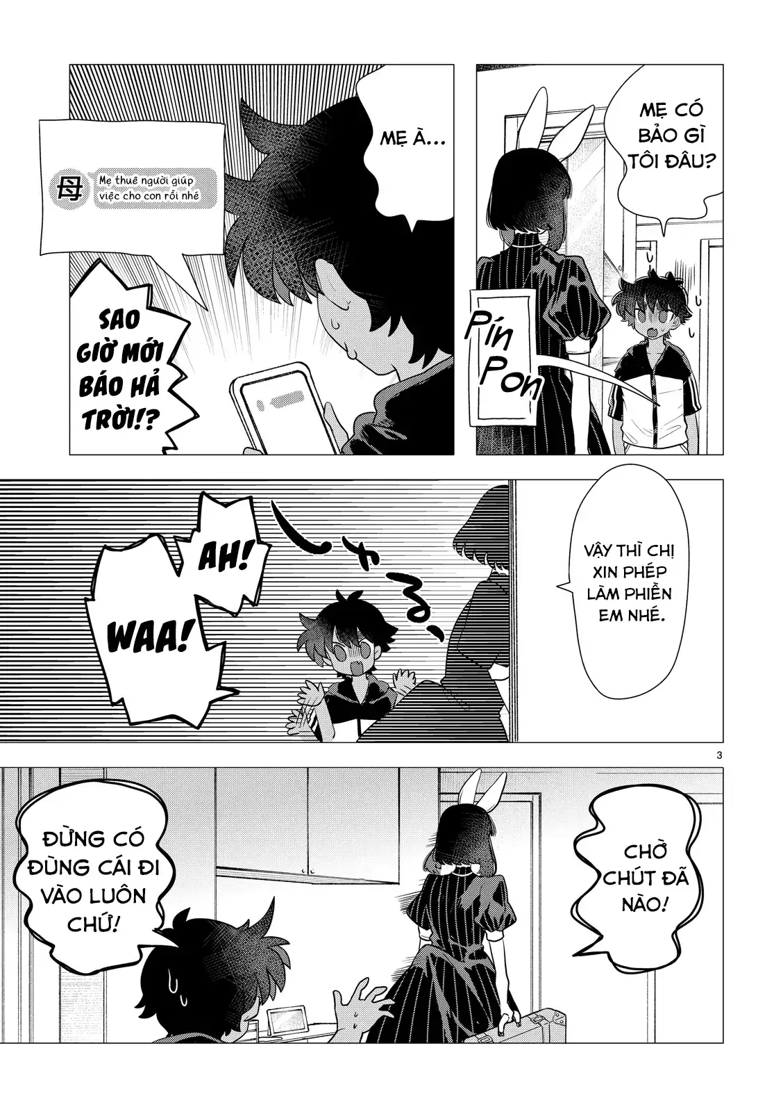 Hare-Kun Và Chị Hầu Gái Thỏ Chapter 1 - Trang 9