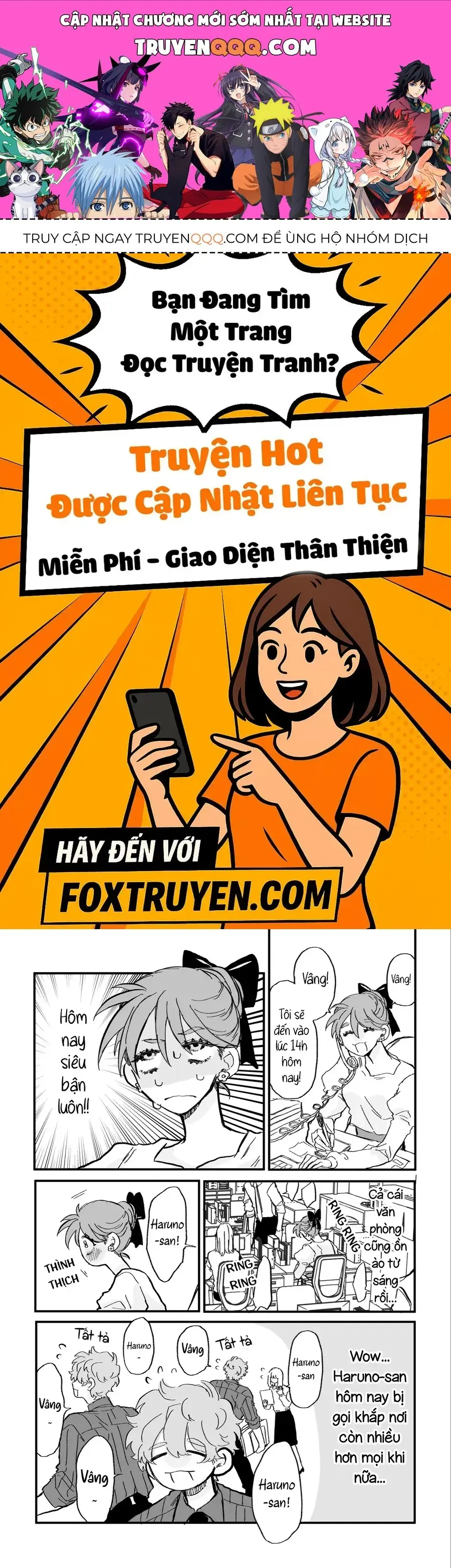 Haruno-San No Koto Nante Zenzen Suki Chapter 3 - Trang 2