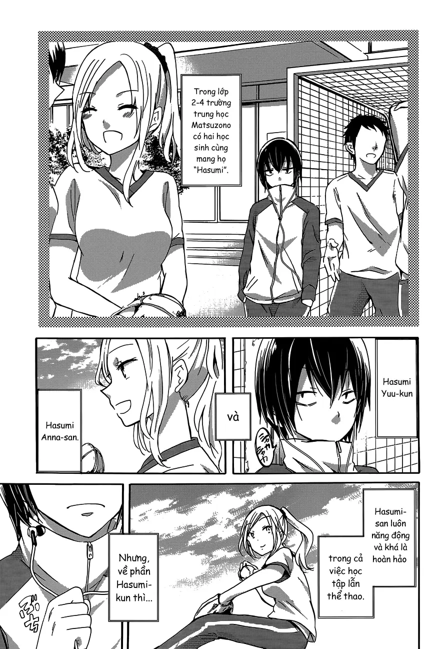 Hasumi-kun to Hasumi-san Chapter 1 - Trang 10
