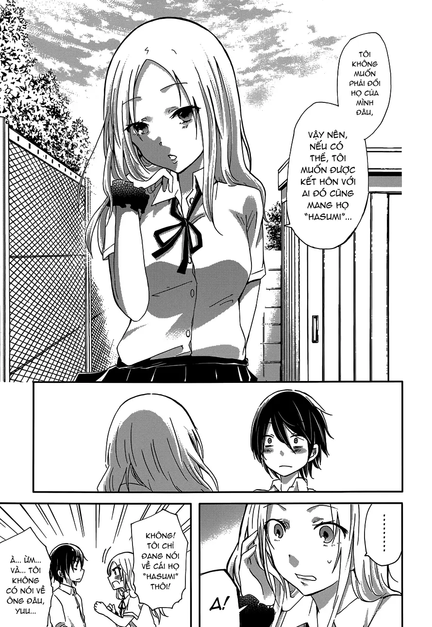 Hasumi-kun to Hasumi-san Chapter 1 - Trang 16