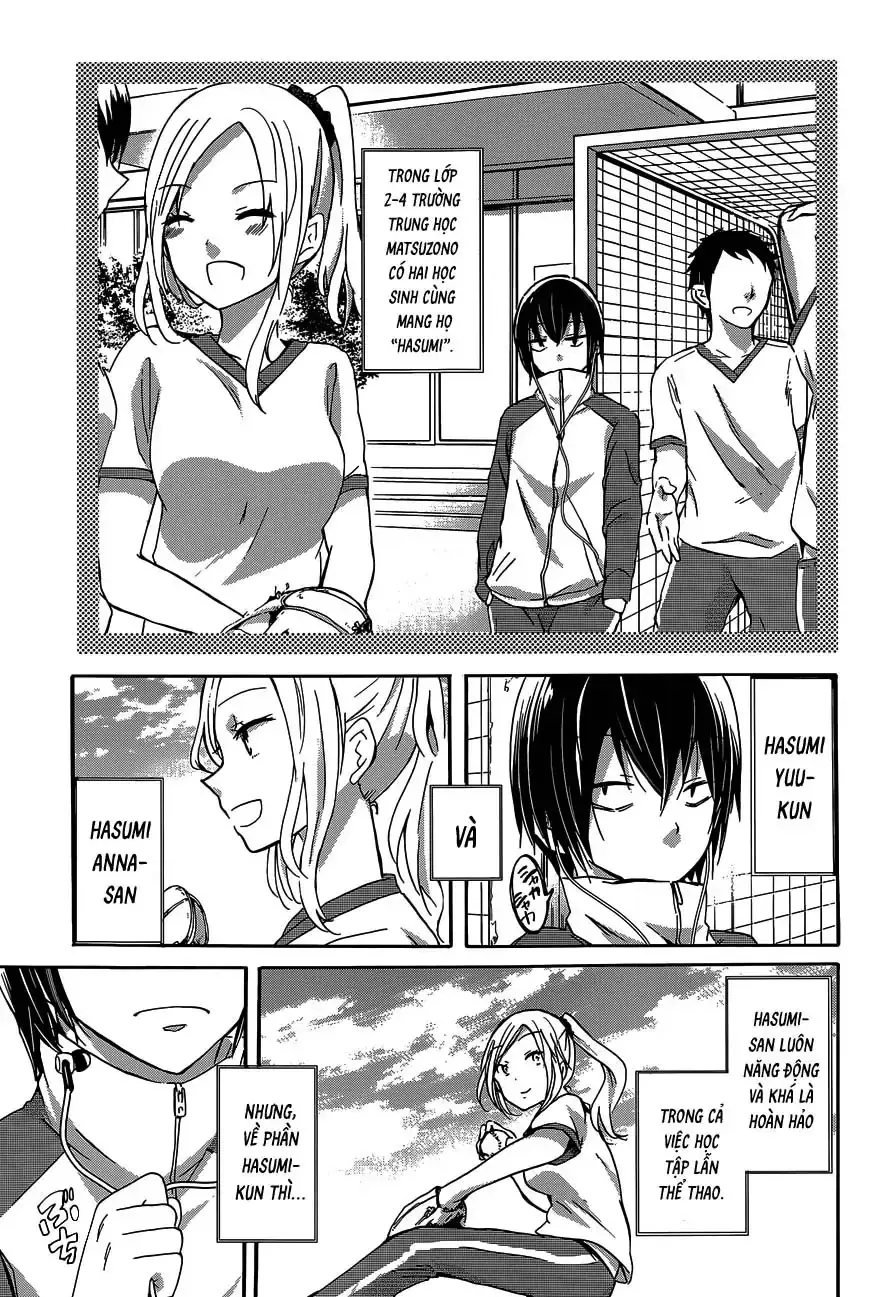 Hasumi-Kun Và Hasumi-San Chapter 1 - Trang 11