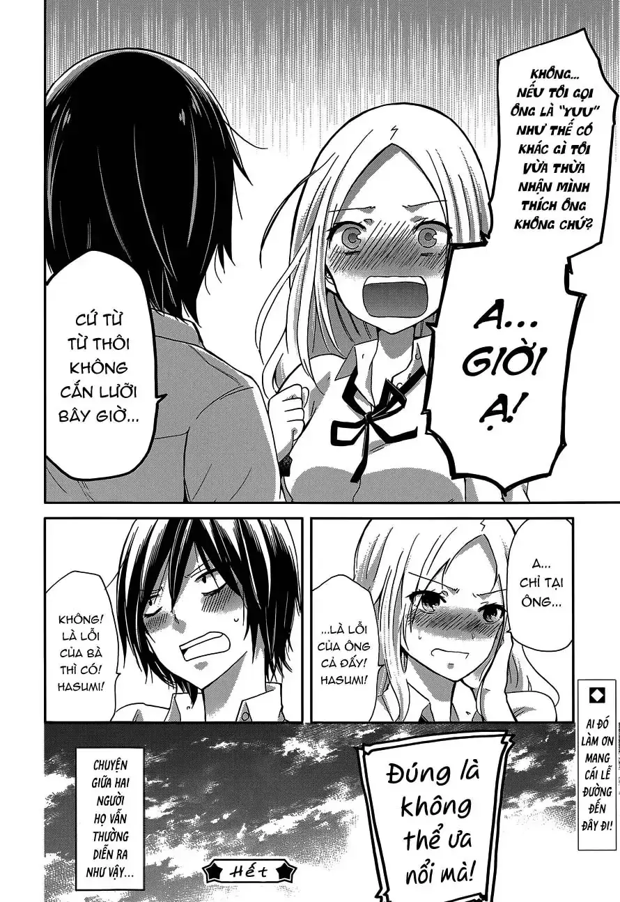 Hasumi-Kun Và Hasumi-San Chapter 1 - Trang 18