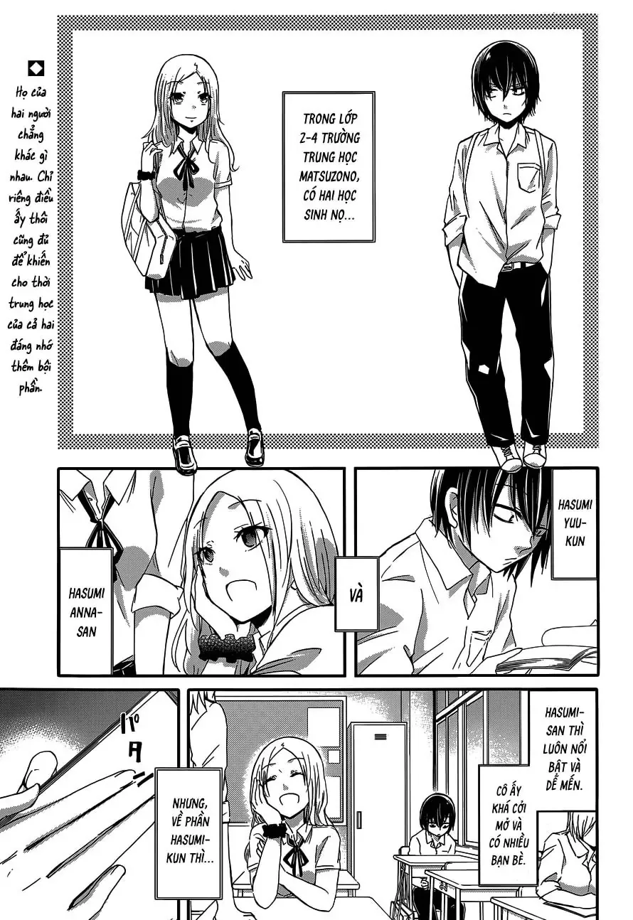 Hasumi-Kun Và Hasumi-San Chapter 1 - Trang 3