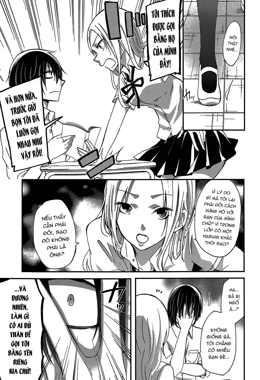 Hasumi-Kun Và Hasumi-San Chapter 1 - Trang 7