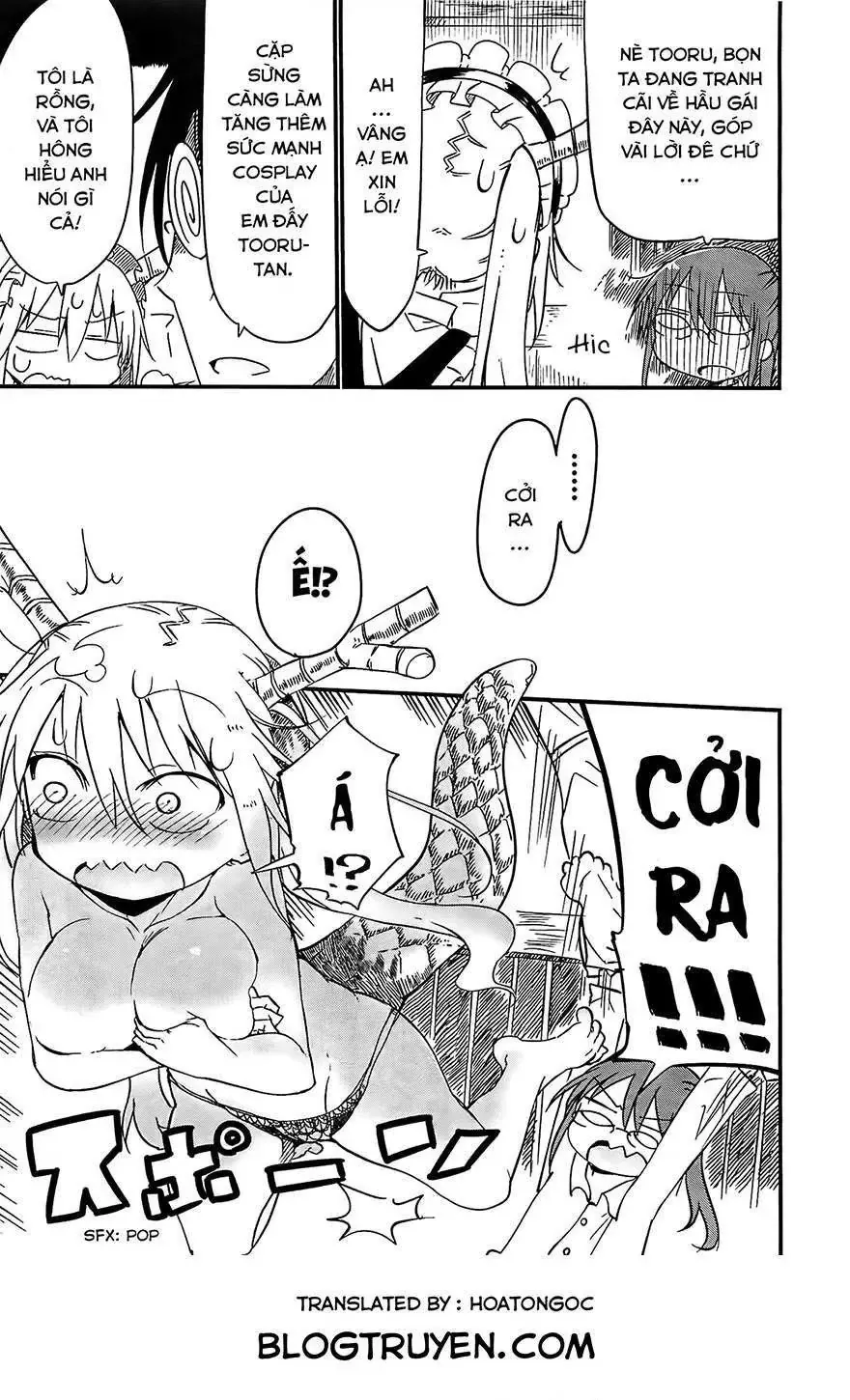 Hầu Gái Rồng Nhà Kobayashi Chapter 4 - Trang 11