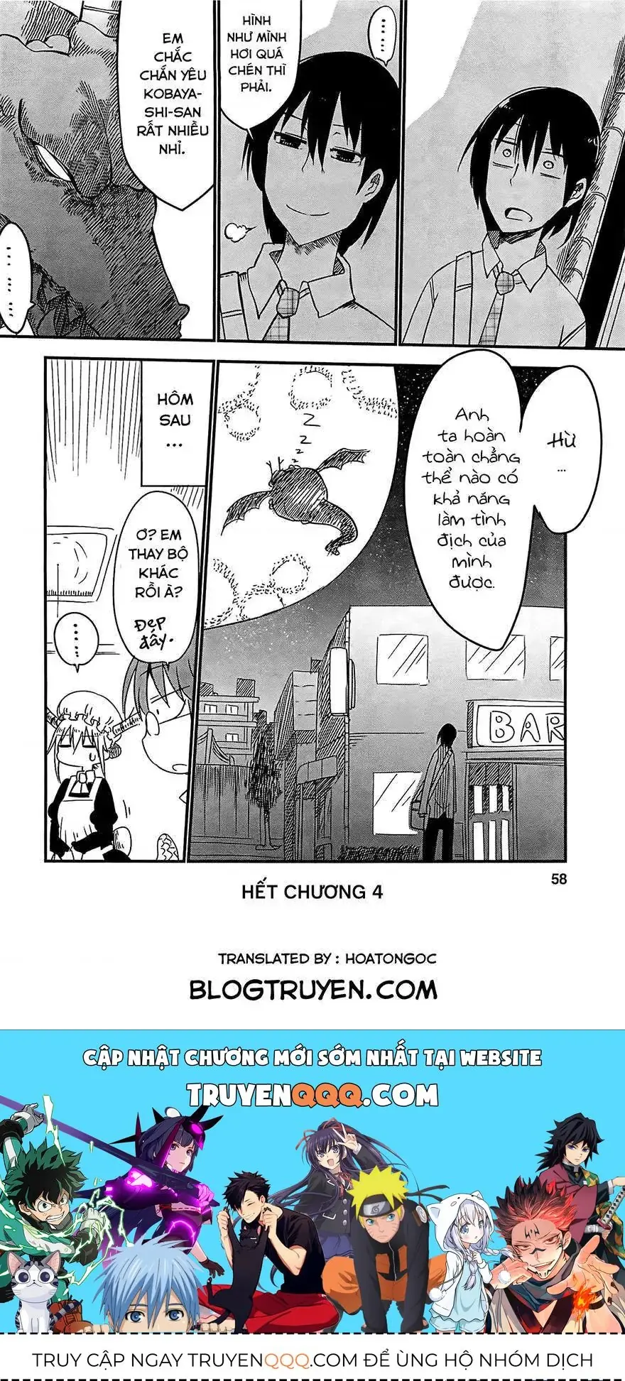Hầu Gái Rồng Nhà Kobayashi Chapter 4 - Trang 14