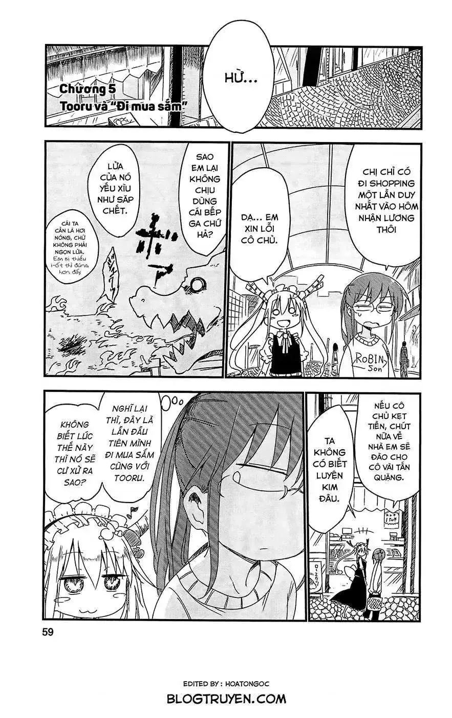 Hầu Gái Rồng Nhà Kobayashi Chapter 5 - Trang 3