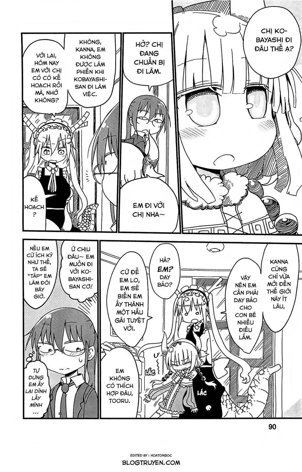 Hầu Gái Rồng Nhà Kobayashi Chapter 7 - Trang 4