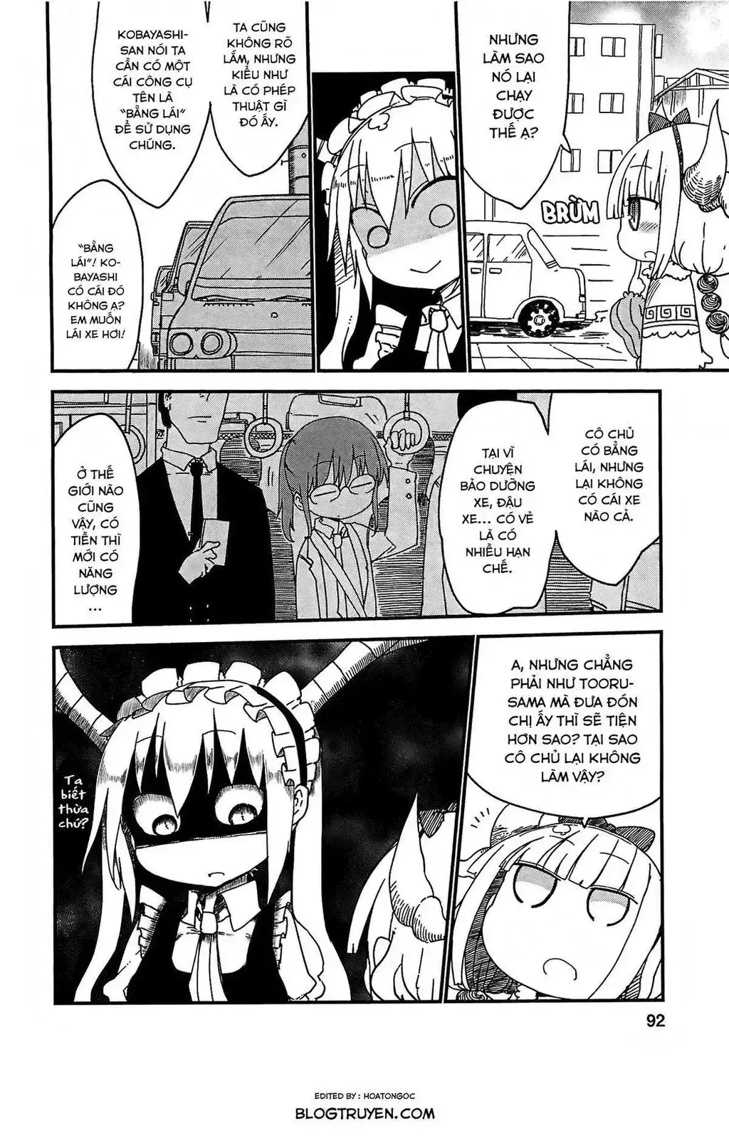 Hầu Gái Rồng Nhà Kobayashi Chapter 7 - Trang 6
