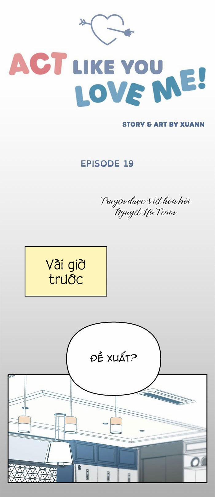 Hãy Diễn Như Anh Yêu Em Chapter 19 - Trang 13