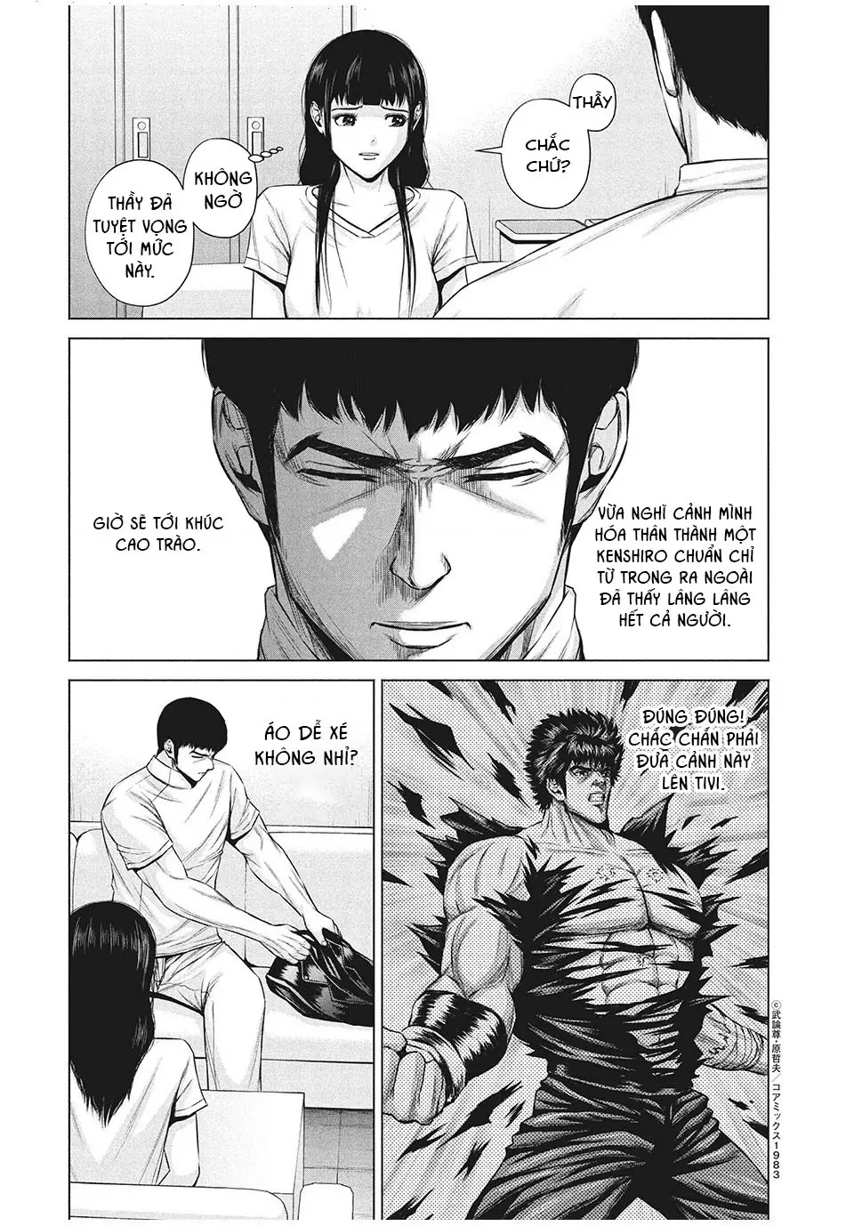 Hãy Gửi Lời Chào Của Tôi Tới Kenshiro Chapter 15 - Trang 10