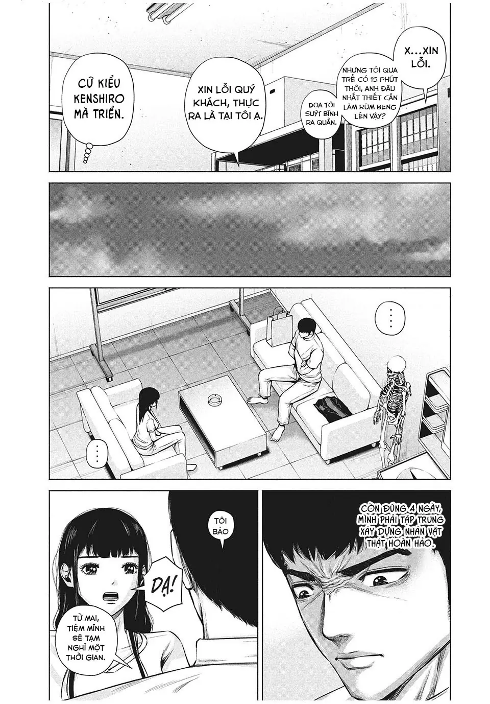 Hãy Gửi Lời Chào Của Tôi Tới Kenshiro Chapter 15 - Trang 9