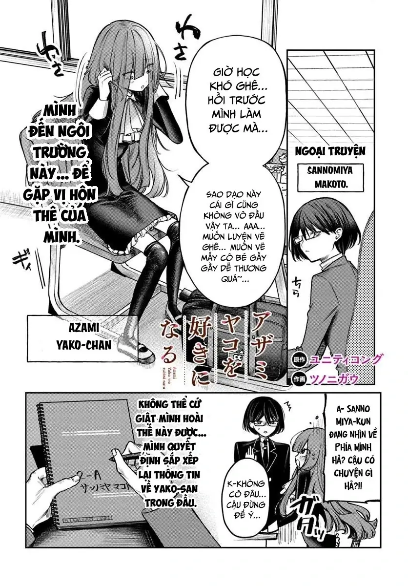 Hãy yêu quý Azami Yako Chapter 2.5 - Trang 3