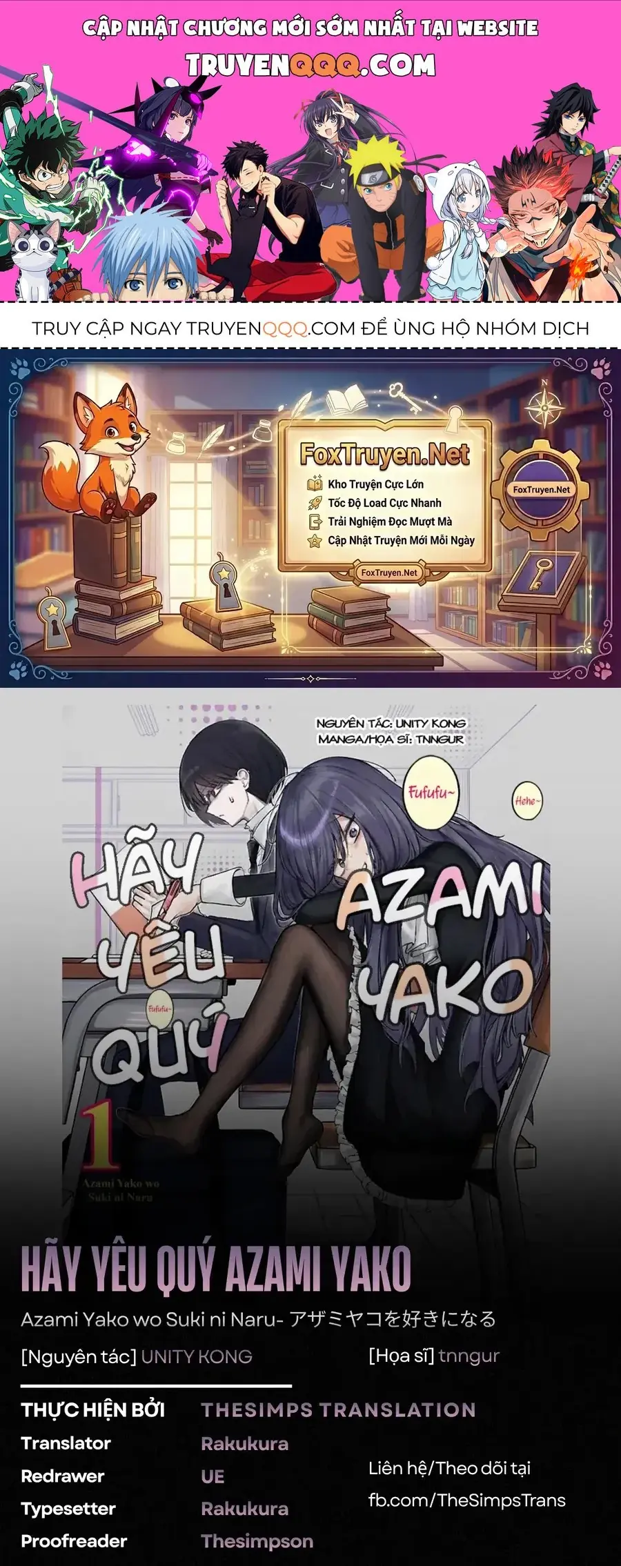 Hãy yêu quý Azami Yako Chapter 6.1 - Trang 2
