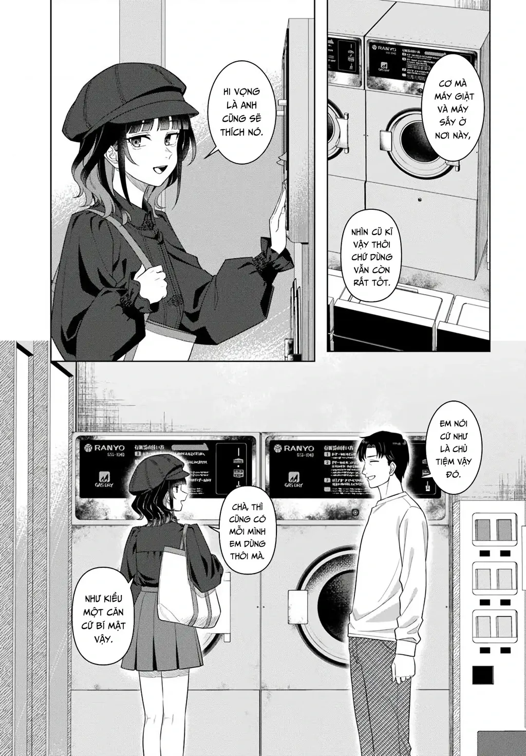 Hẹn gặp anh tối nay ở tiệm giặt ủi Chapter 1 - Trang 32