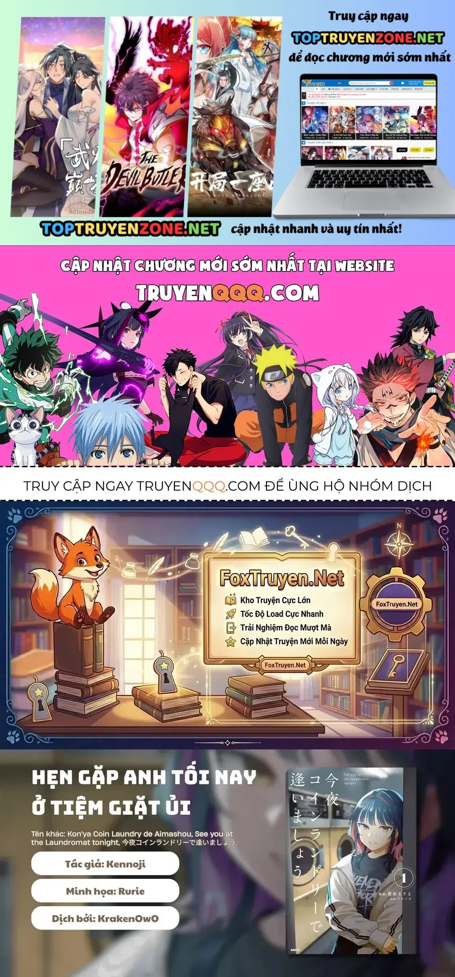 Hẹn gặp anh tối nay ở tiệm giặt ủi Chapter 10 - Trang 3