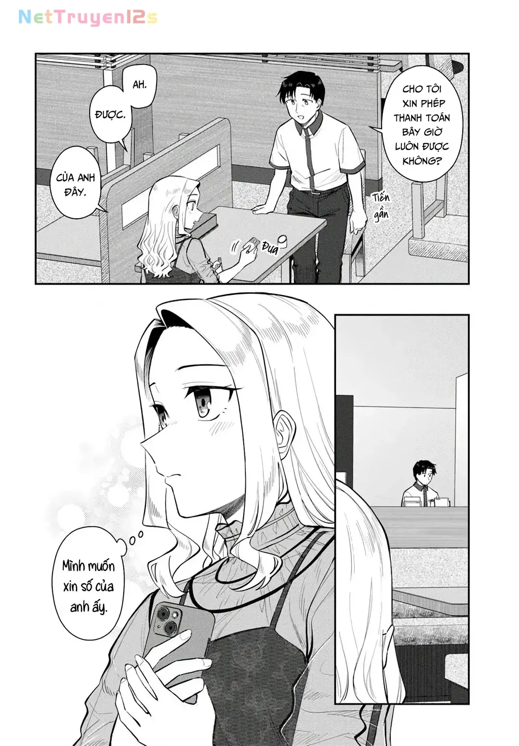 Hẹn gặp anh tối nay ở tiệm giặt ủi Chapter 11 - Trang 12