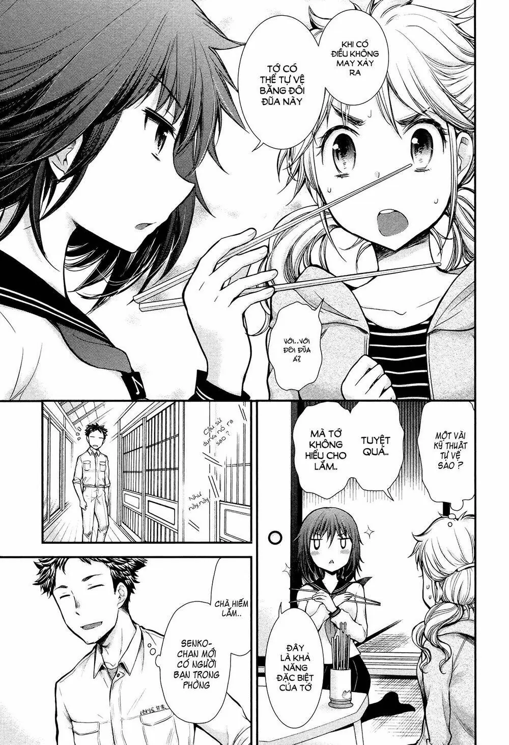 Henjo - Hen Na Joshi Kousei Amaguri Chiko Chapter 10 - Trang 16