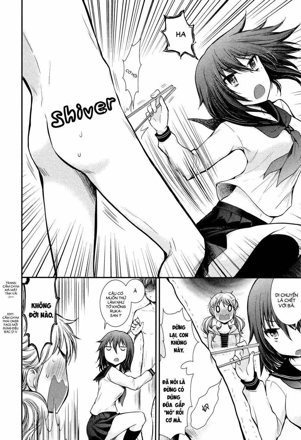 Henjo - Hen Na Joshi Kousei Amaguri Chiko Chapter 10 - Trang 21