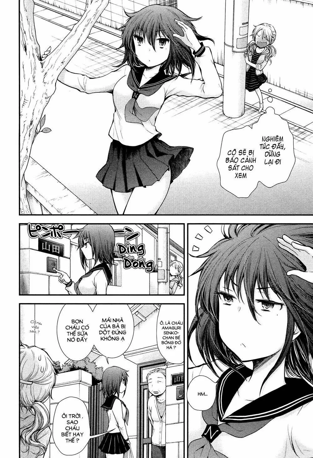 Henjo - Hen Na Joshi Kousei Amaguri Chiko Chapter 10 - Trang 7