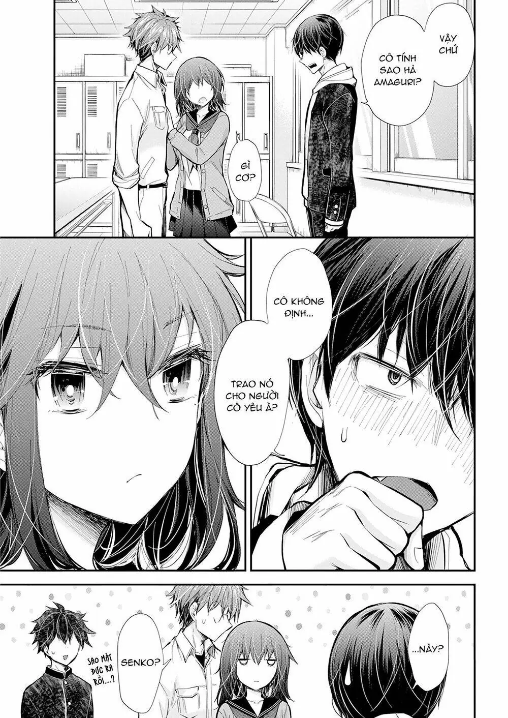 Henjo - Hen Na Joshi Kousei Amaguri Chiko Chapter 102 - Trang 17