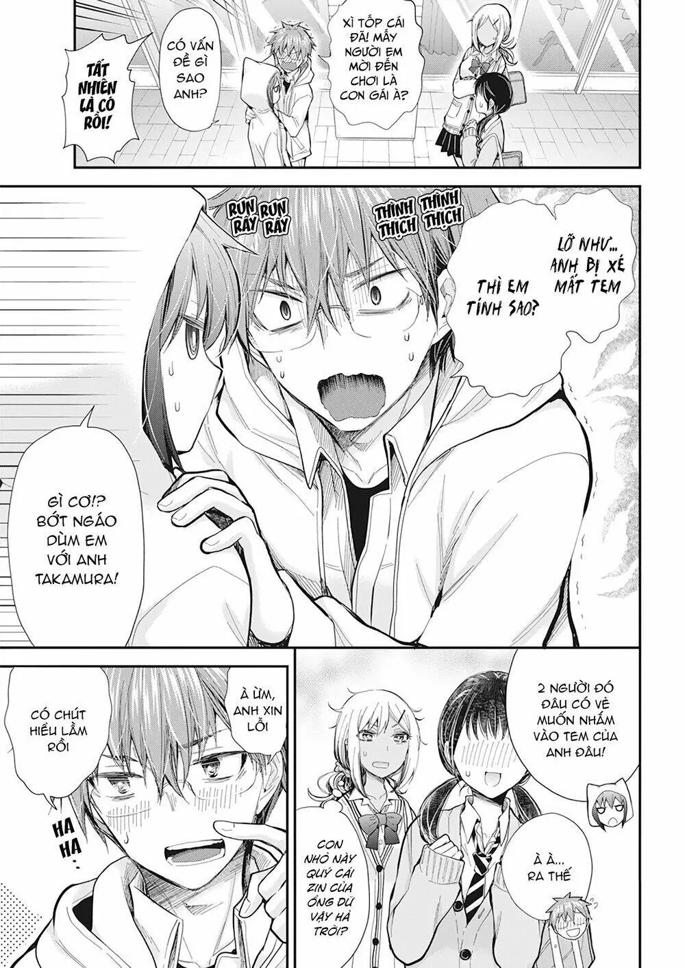 Henjo - Hen Na Joshi Kousei Amaguri Chiko Chapter 103 - Trang 11