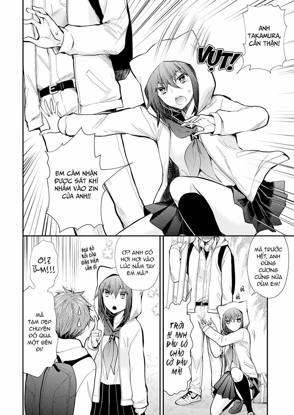Henjo - Hen Na Joshi Kousei Amaguri Chiko Chapter 103 - Trang 4