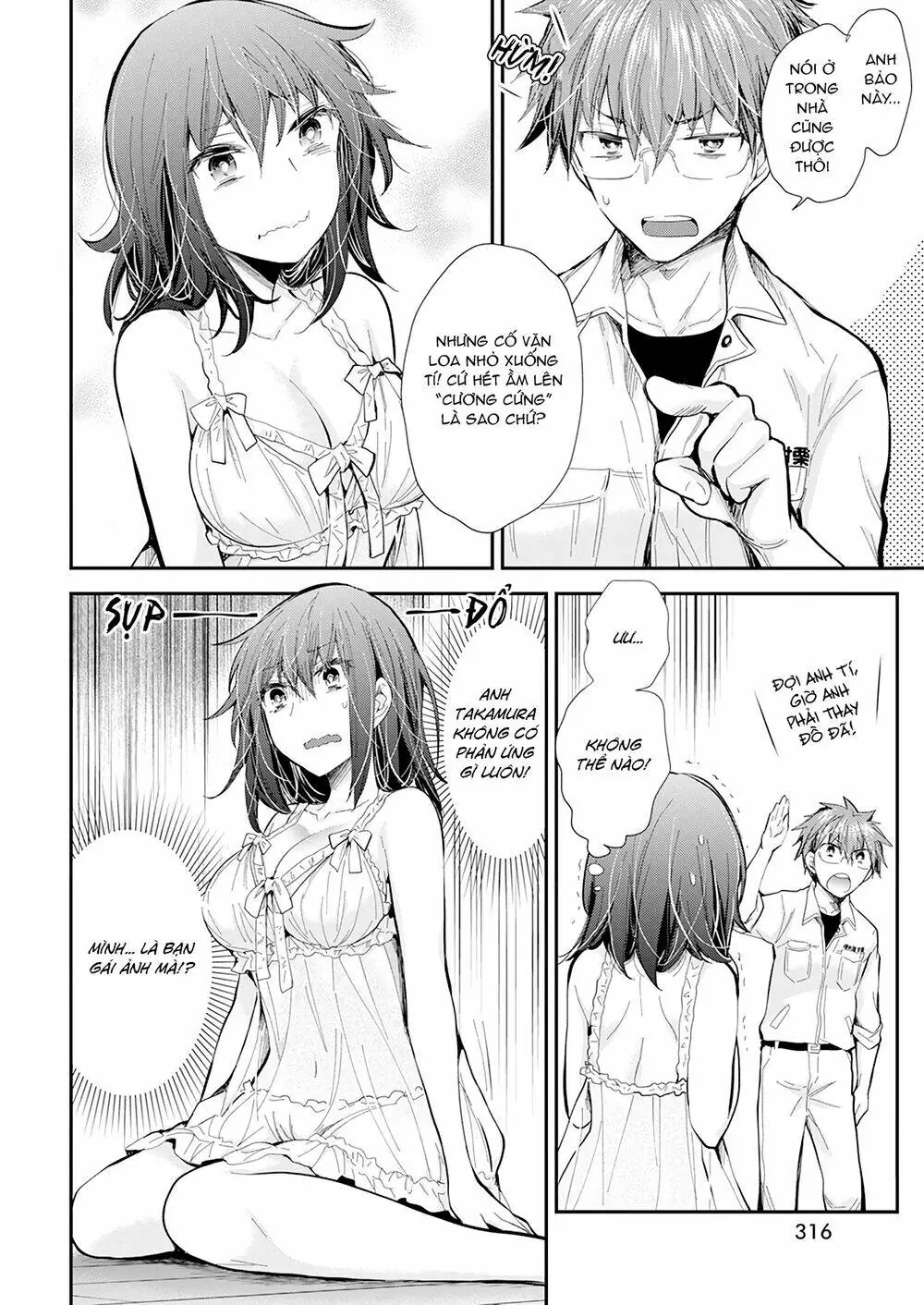 Henjo - Hen Na Joshi Kousei Amaguri Chiko Chapter 104 - Trang 14