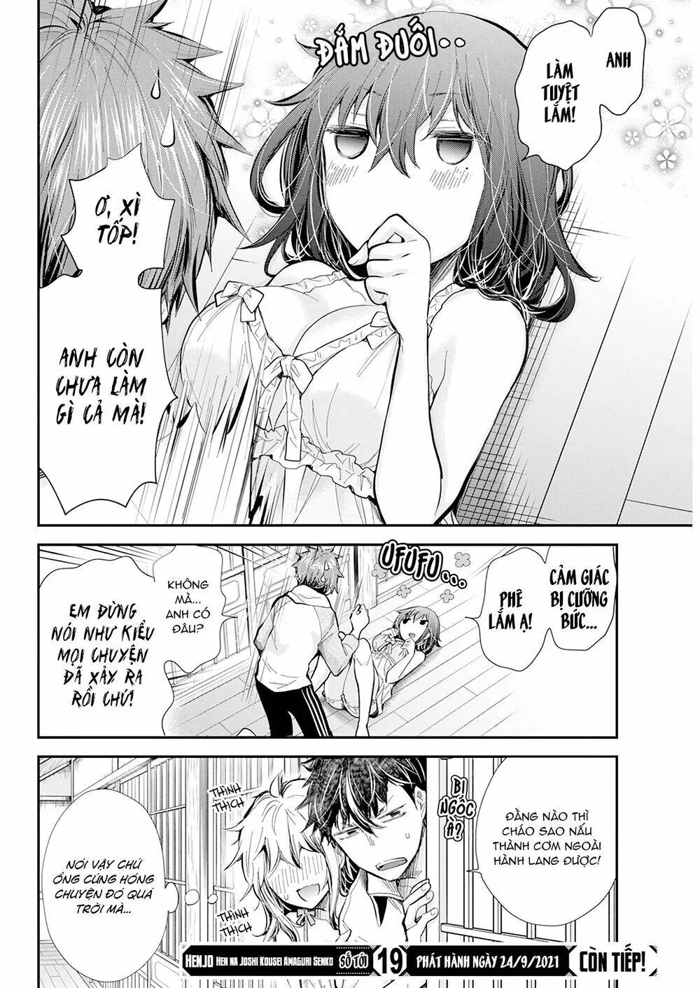 Henjo - Hen Na Joshi Kousei Amaguri Chiko Chapter 104 - Trang 22