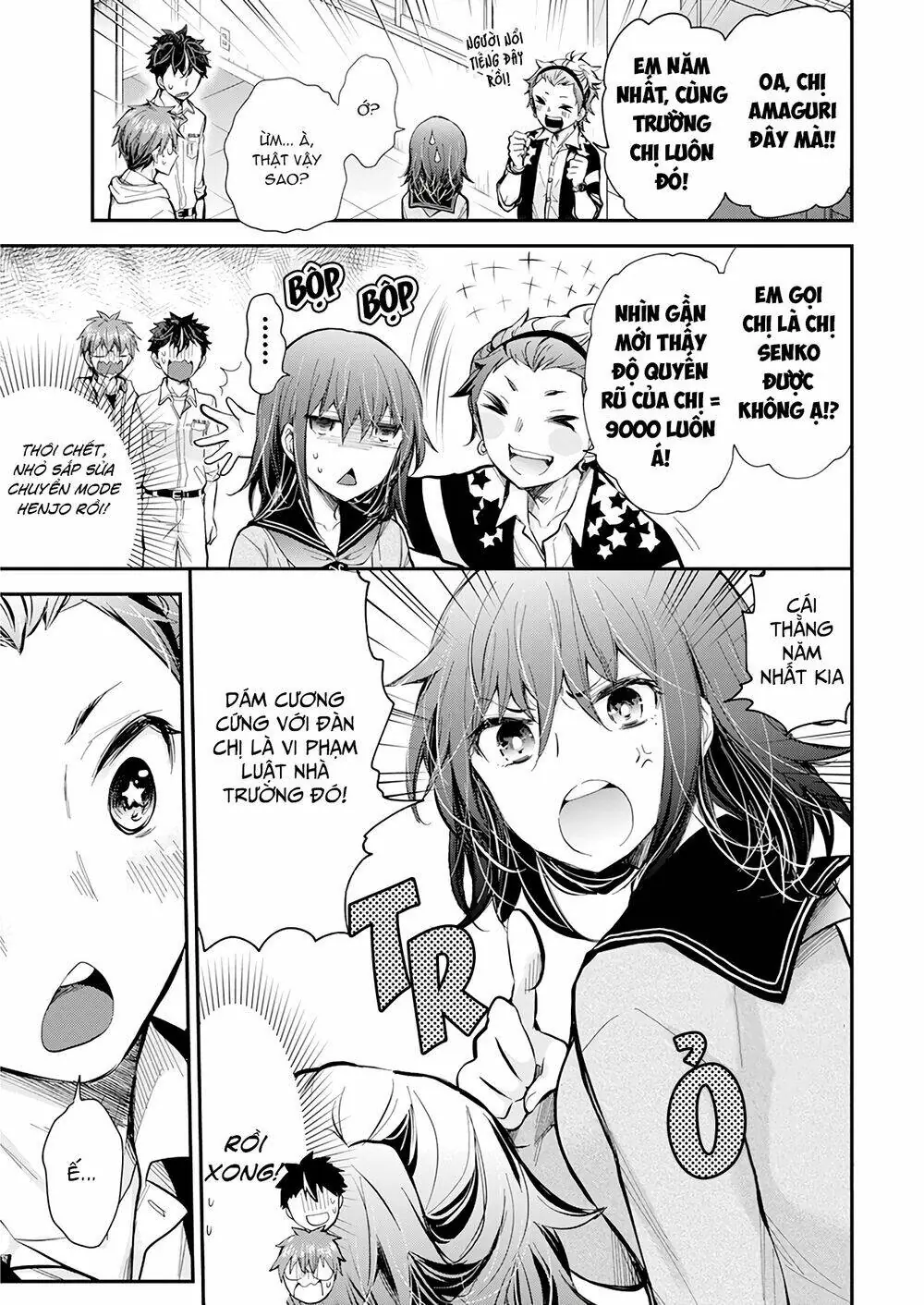 Henjo - Hen Na Joshi Kousei Amaguri Chiko Chapter 105 - Trang 17