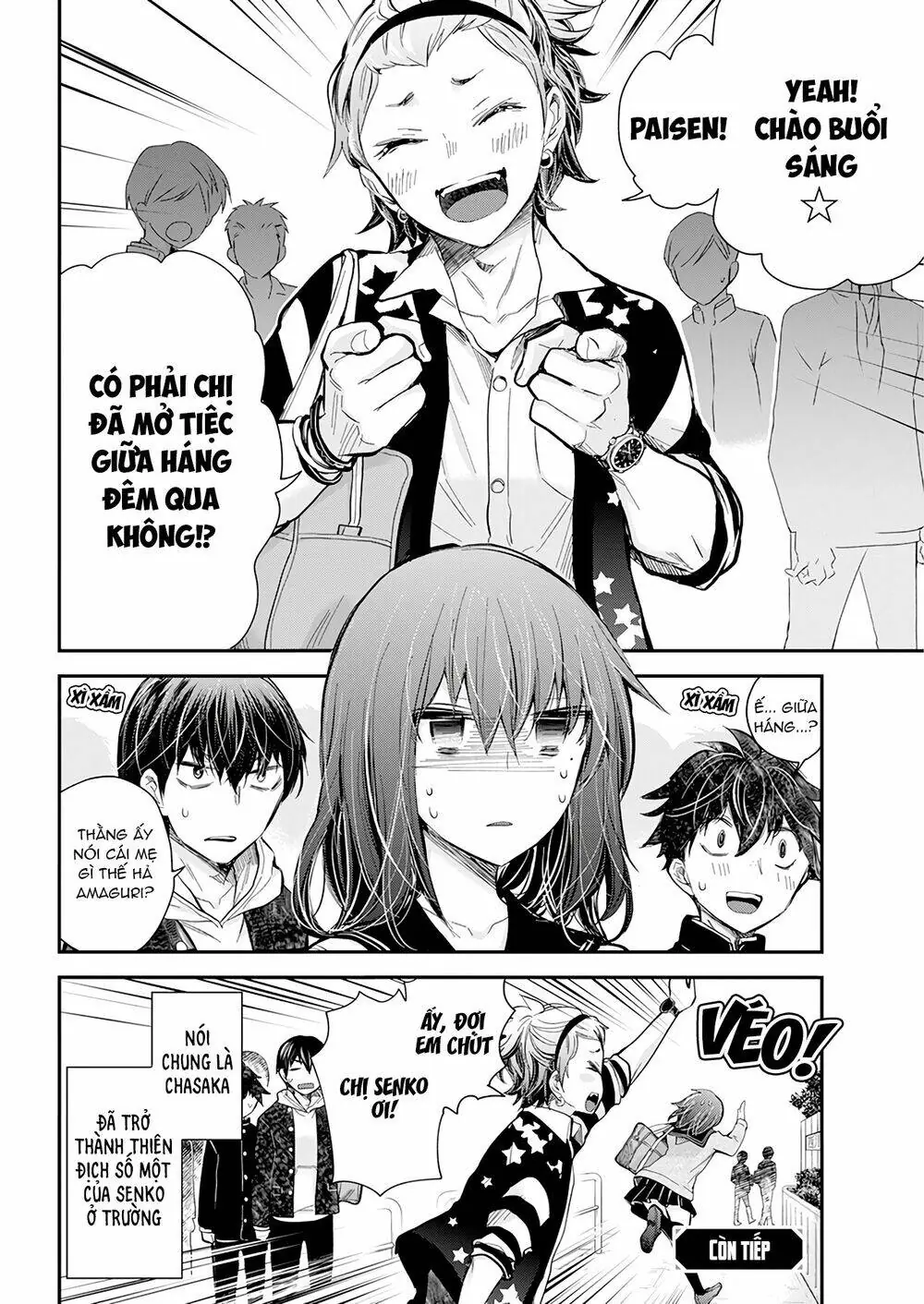 Henjo - Hen Na Joshi Kousei Amaguri Chiko Chapter 105 - Trang 32