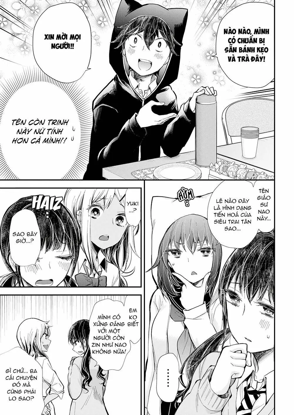 Henjo - Hen Na Joshi Kousei Amaguri Chiko Chapter 106 - Trang 13