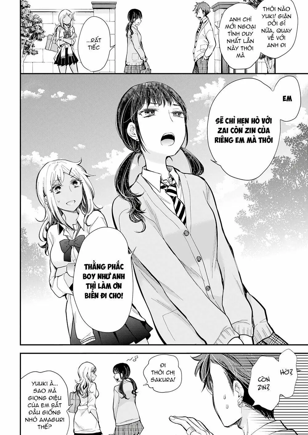 Henjo - Hen Na Joshi Kousei Amaguri Chiko Chapter 106 - Trang 4