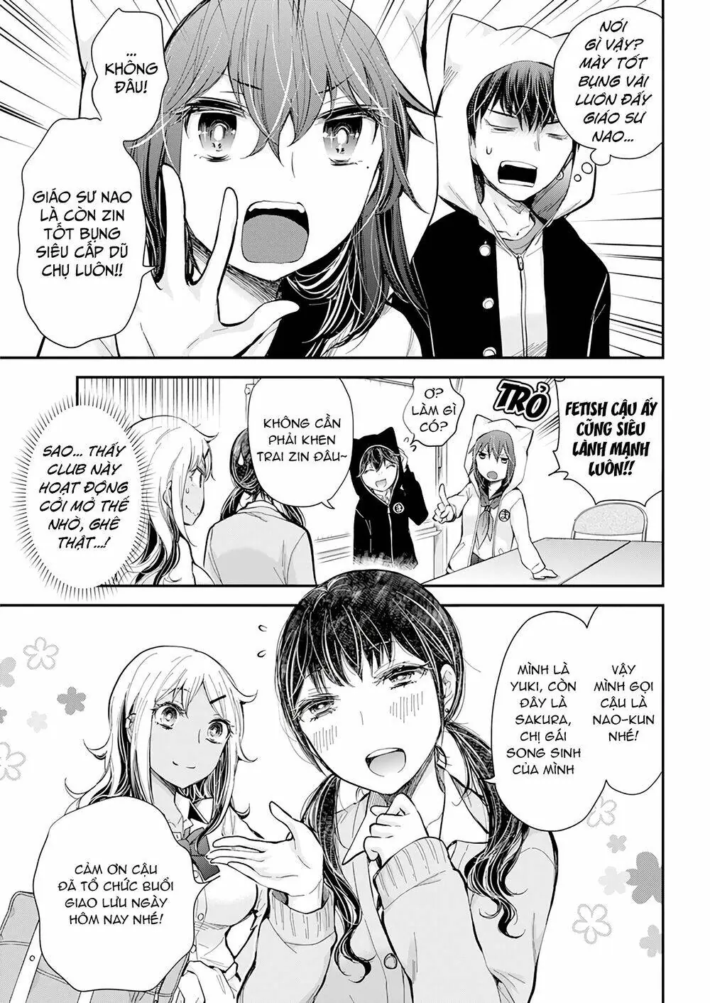Henjo - Hen Na Joshi Kousei Amaguri Chiko Chapter 106 - Trang 9
