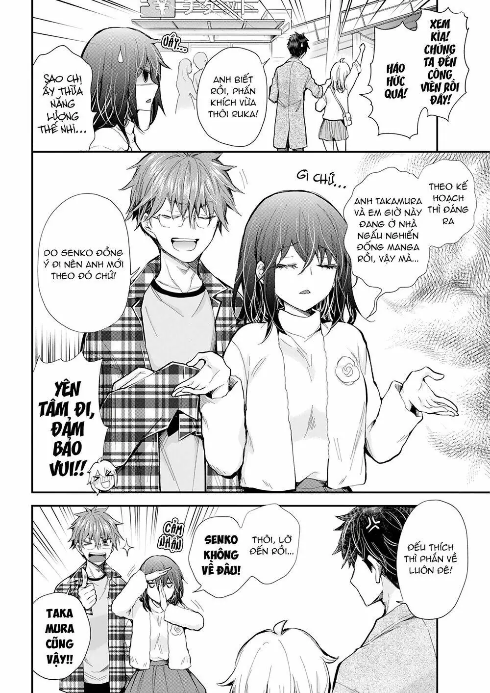 Henjo - Hen Na Joshi Kousei Amaguri Chiko Chapter 107 - Trang 5