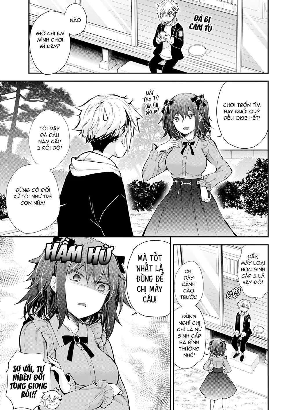 Henjo - Hen Na Joshi Kousei Amaguri Chiko Chapter 112 - Trang 9