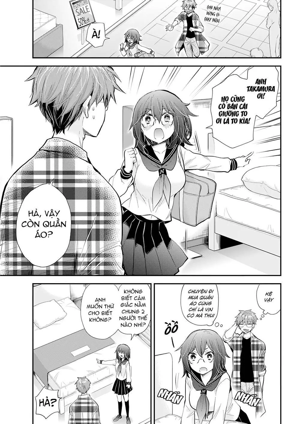 Henjo - Hen Na Joshi Kousei Amaguri Chiko Chapter 113 - Trang 15