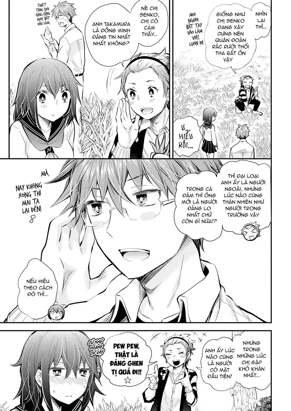 Henjo - Hen Na Joshi Kousei Amaguri Chiko Chapter 114 - Trang 16