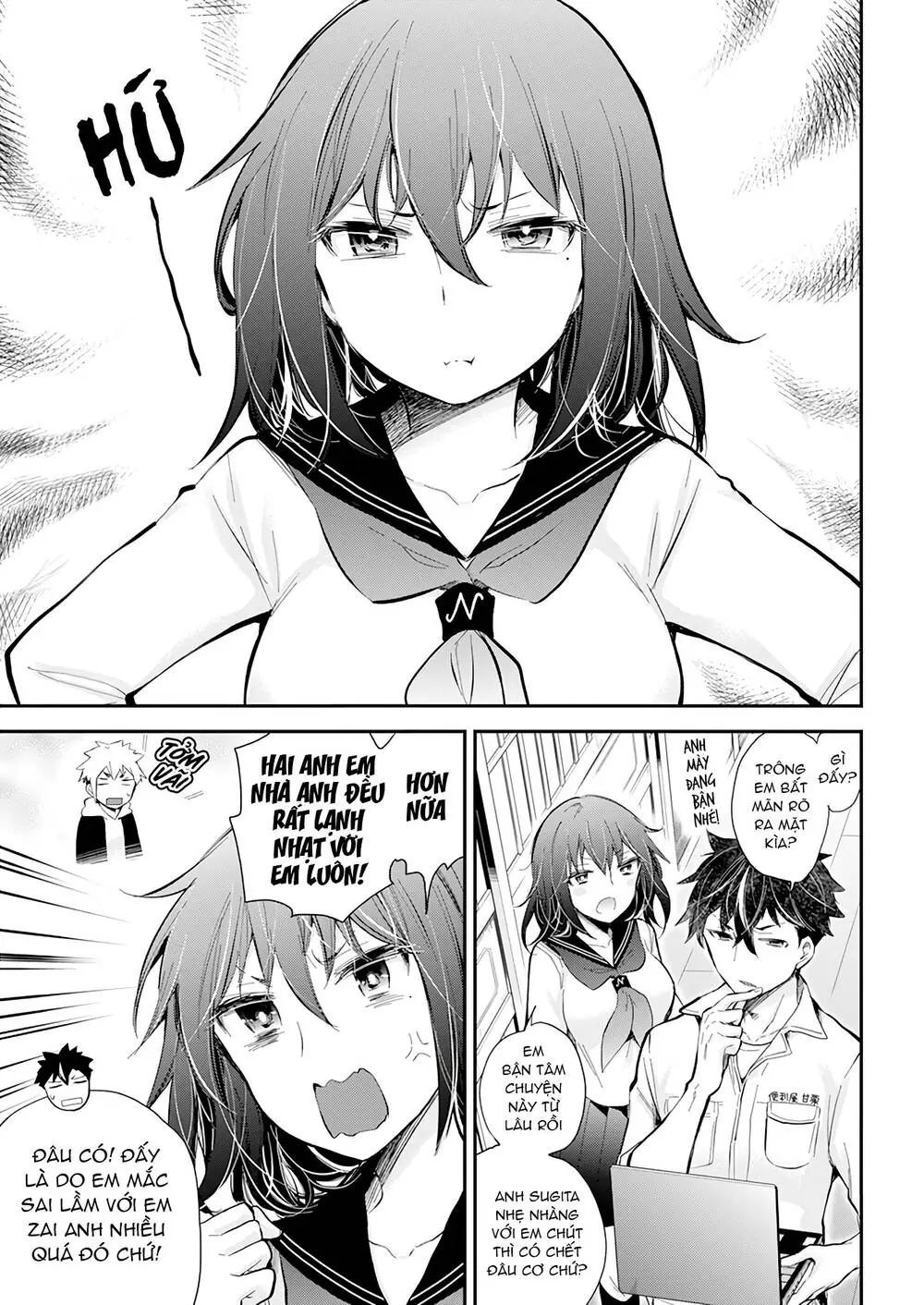 Henjo - Hen Na Joshi Kousei Amaguri Chiko Chapter 114 - Trang 4