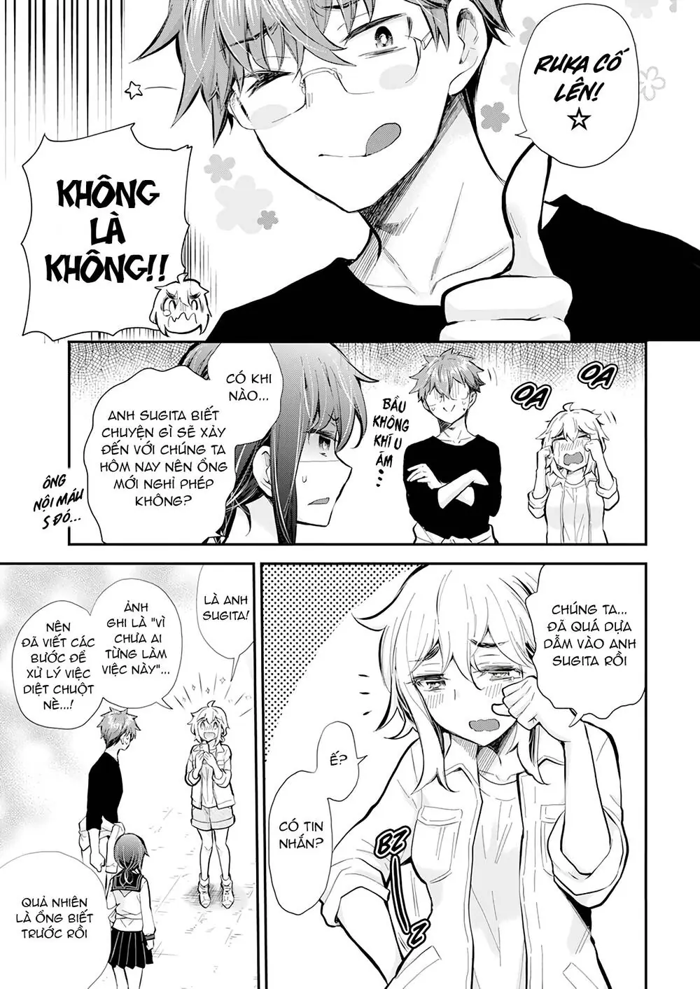 Henjo - Hen Na Joshi Kousei Amaguri Chiko Chapter 115 - Trang 15